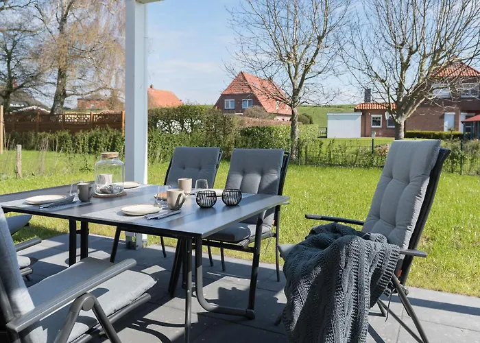 Meerperle - Sauna Und Ueberdachte Terrasse, Hunde Willkommen! بيت للعطل